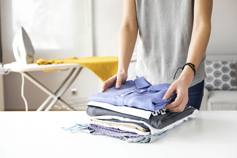 Repasser : trier le linge avant le repassage pour gagner du temps