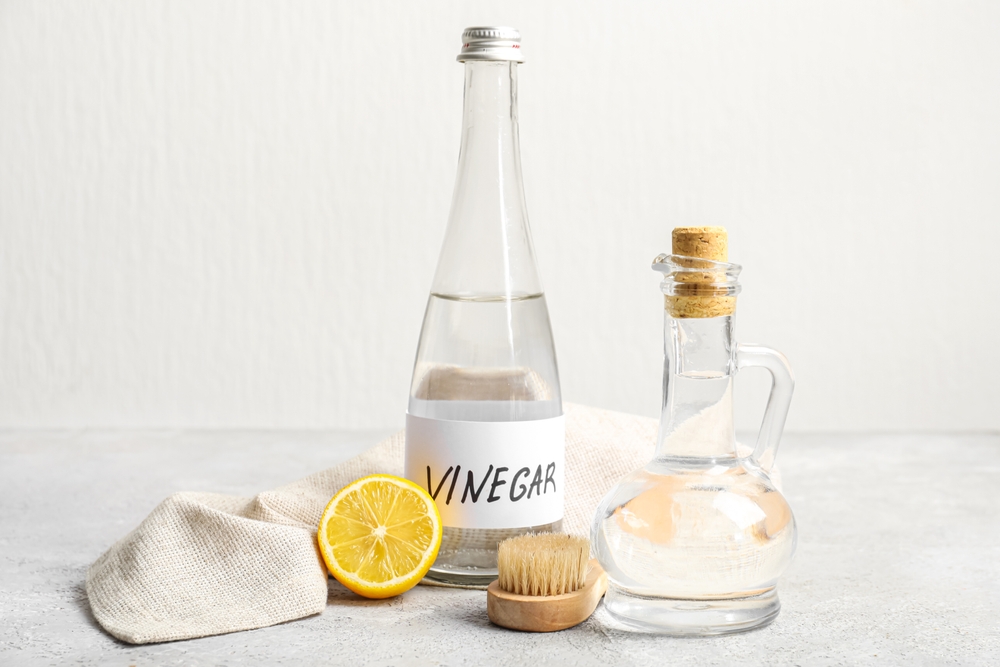 vinaigre blanc et citron